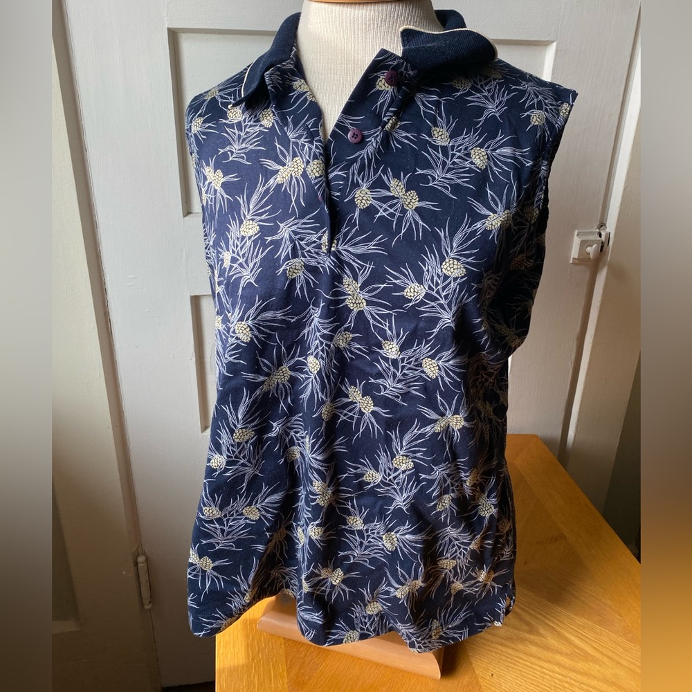Haley Reserve Sleeveless Collar Shirt